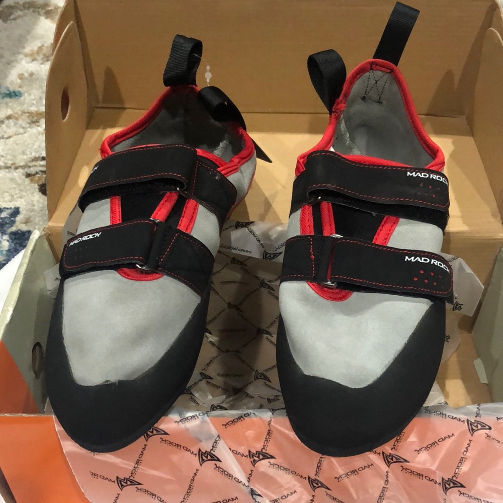 Climbing shoes